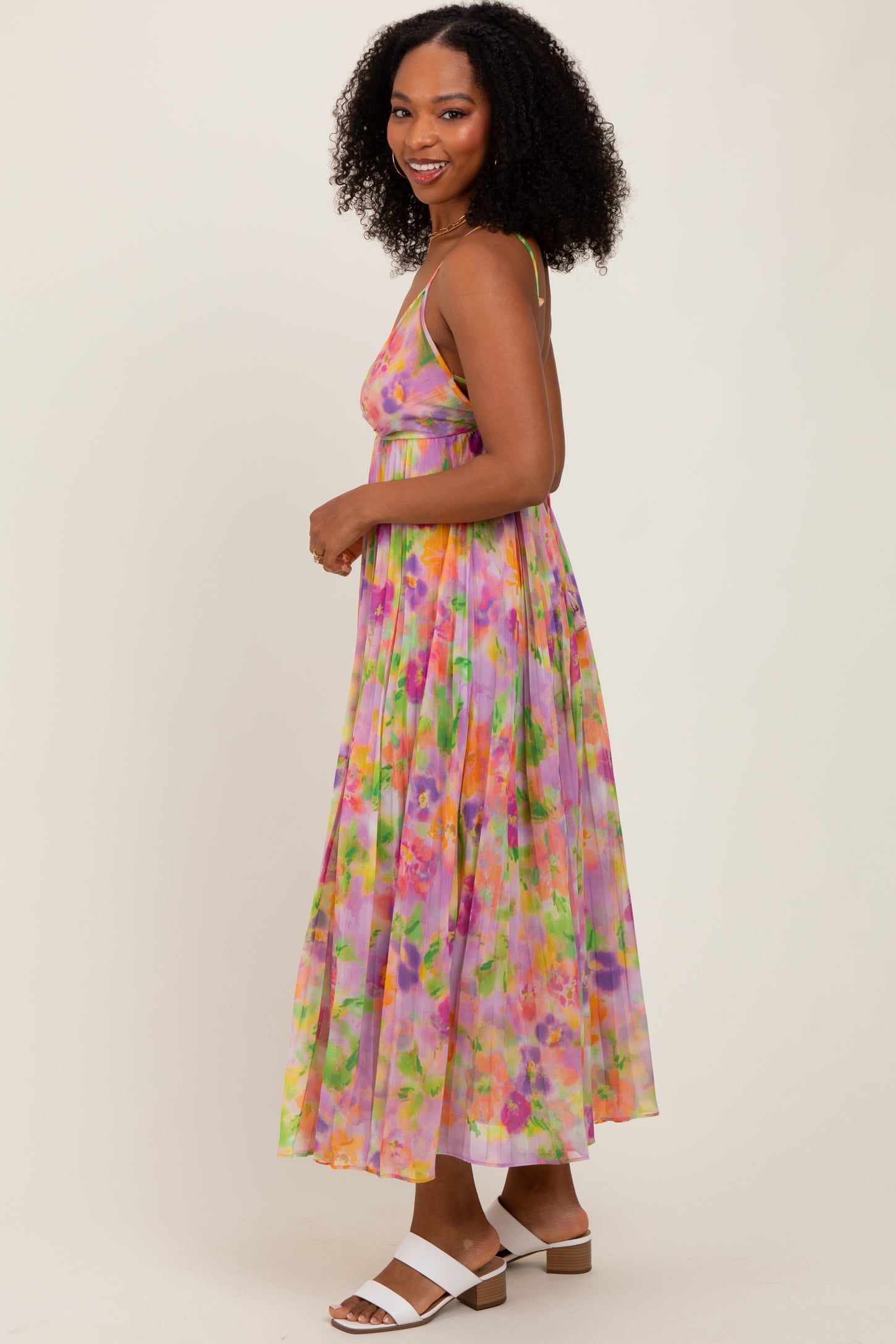 lilac floral maxi dress Rhythm & Bloom Maxi Dress - Lilac Purple, Small | Hazel and Olive
