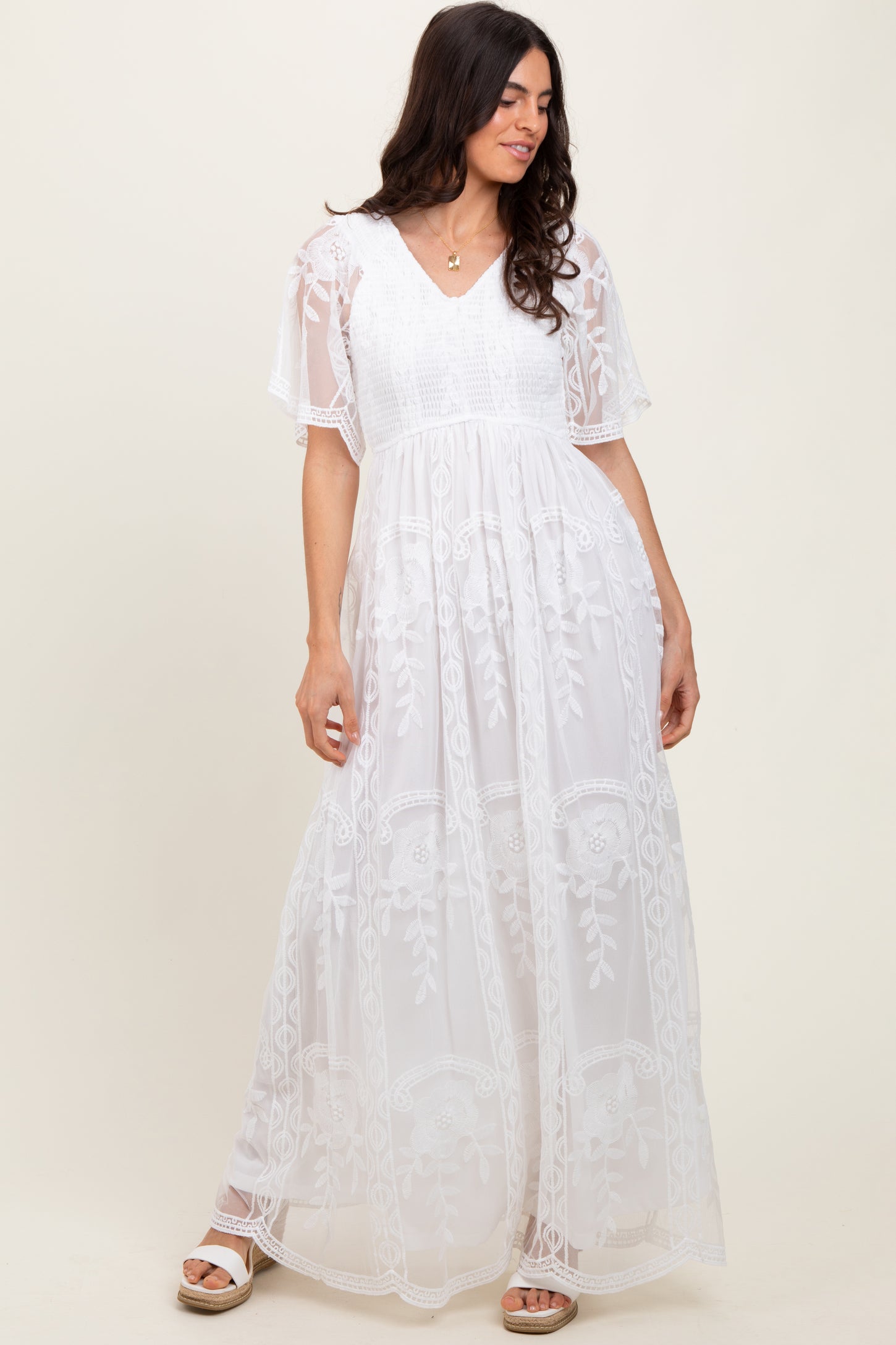 lace top maternity dress Lace Maternity Dress Chic Bump Club