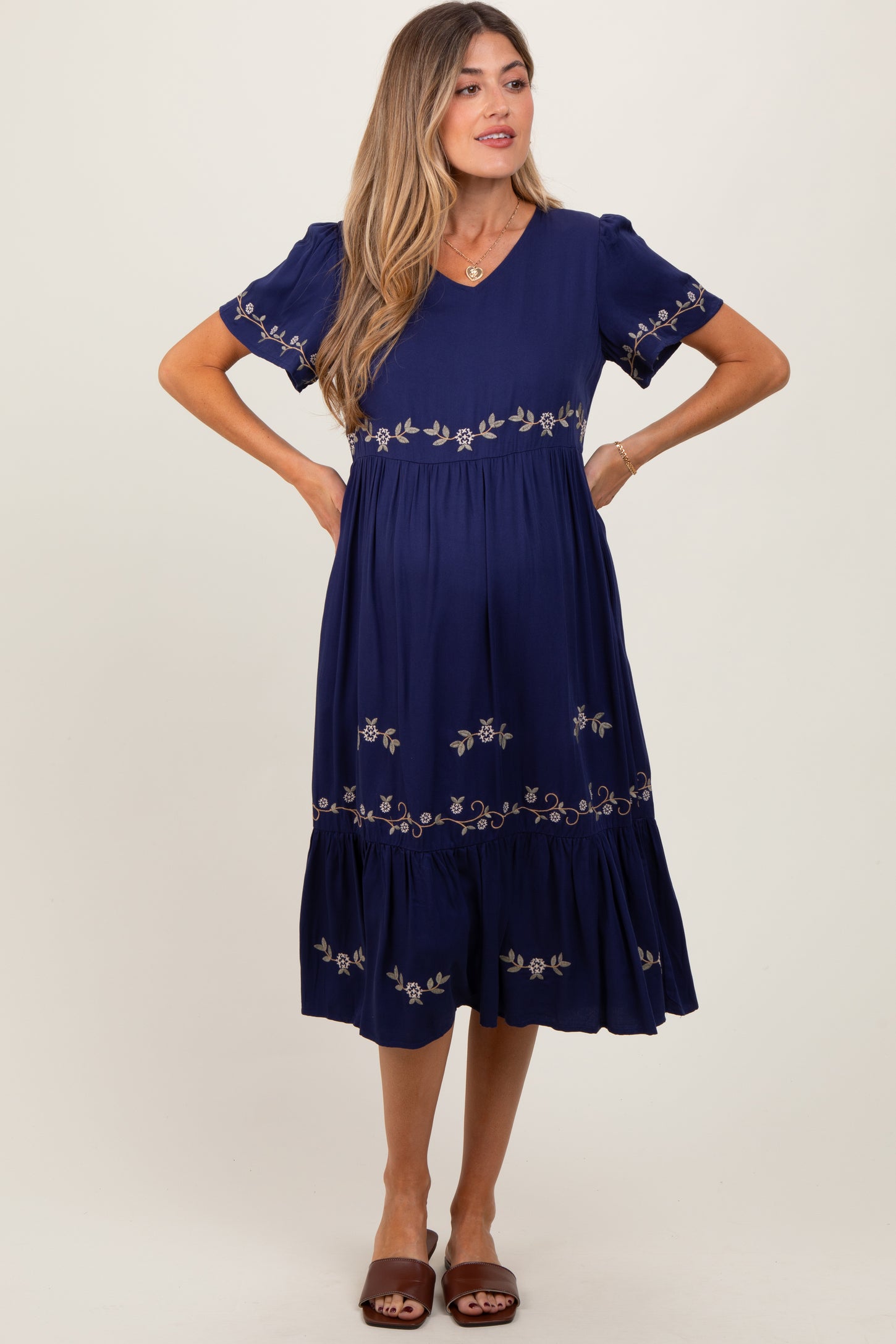 knee length dresses for ladies Giving Fairytale Midi Dress main image 1