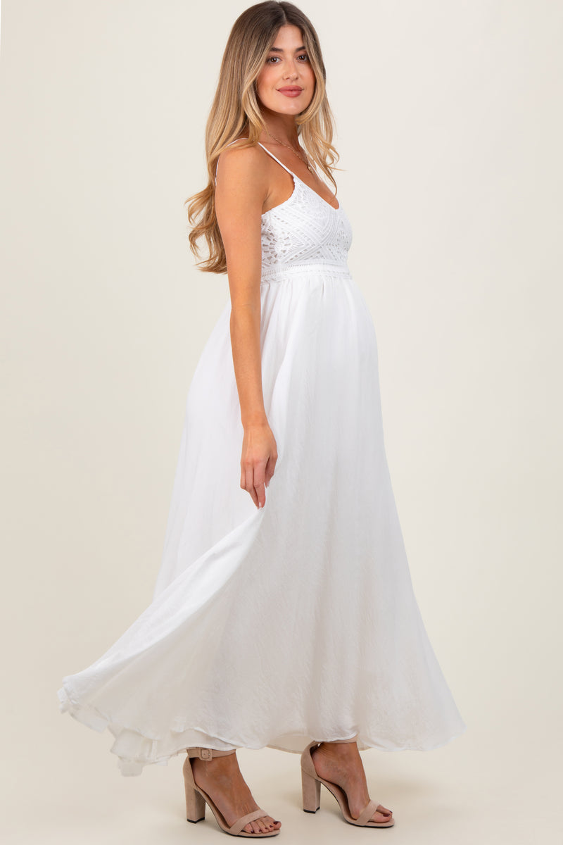 open lace back dress Dusty Pink Chiffon One Shoulder Long Bridesmaid Dresses, AB4030 –  AlineBridal main image 1