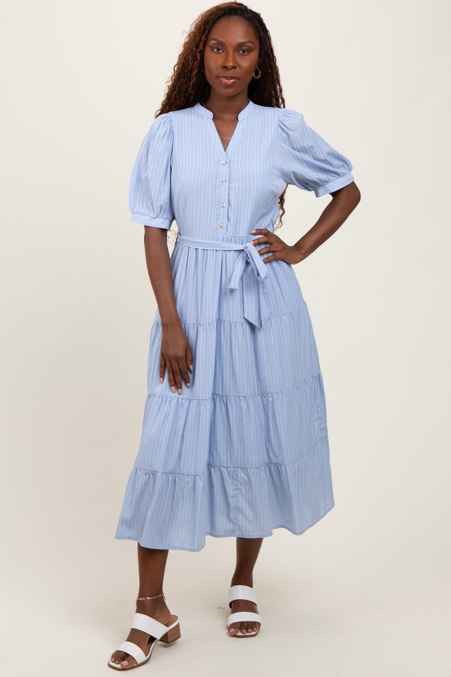 maxi dress button up Kaiia exclusive tailored long sleeve button up maxi dress in chocolate
