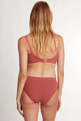 Rust Cache Couer Maternity Zoe Low Waist Slip