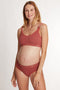 Rust Cache Couer Maternity Zoe Low Waist Slip