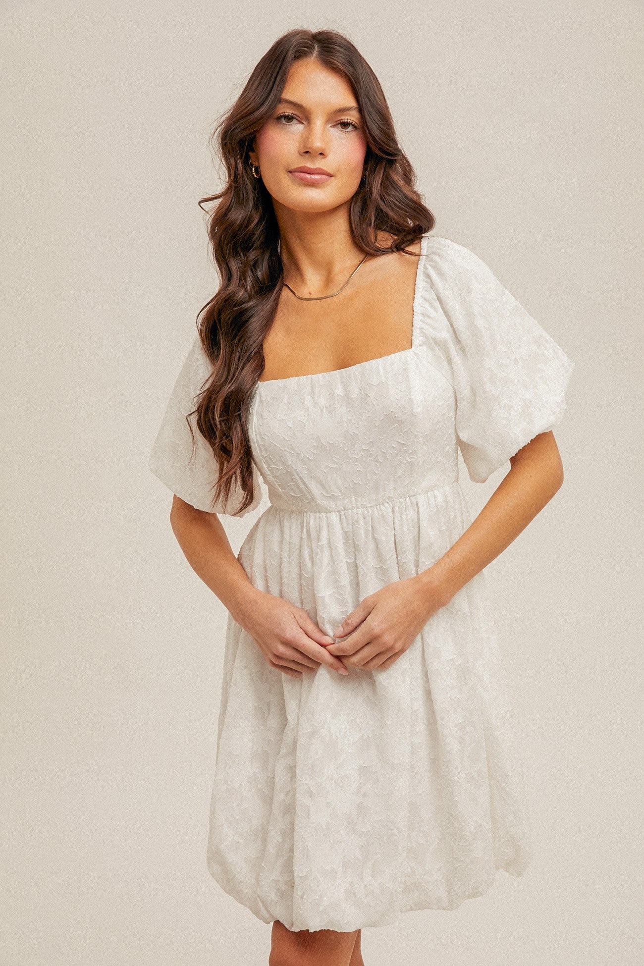 white christmas dresses Glam Vacay Bubble Gum Pink Chiffon Dress - Effortlessly Chic, Extra Small Ellae Lisque - Perfect for Summer Getaways & Vacations main image 0