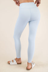 Black Ribbed Leggings