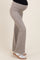 Taupe Active Pocket Flared Maternity Leggings
