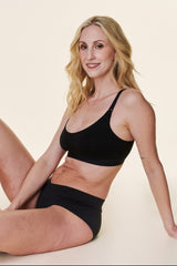 Black Bravado Designs Cotton Pullover Maternity & Nursing Bra