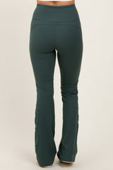 Light Teal Flared Leggings