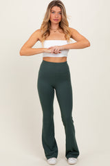 Light Teal Flared Leggings