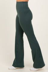 Light Teal Flared Leggings