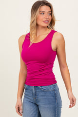 Magenta Basic Seamless Tank