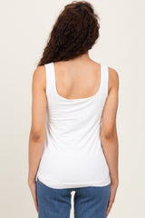 Ivory Sweetheart Sleeveless Top