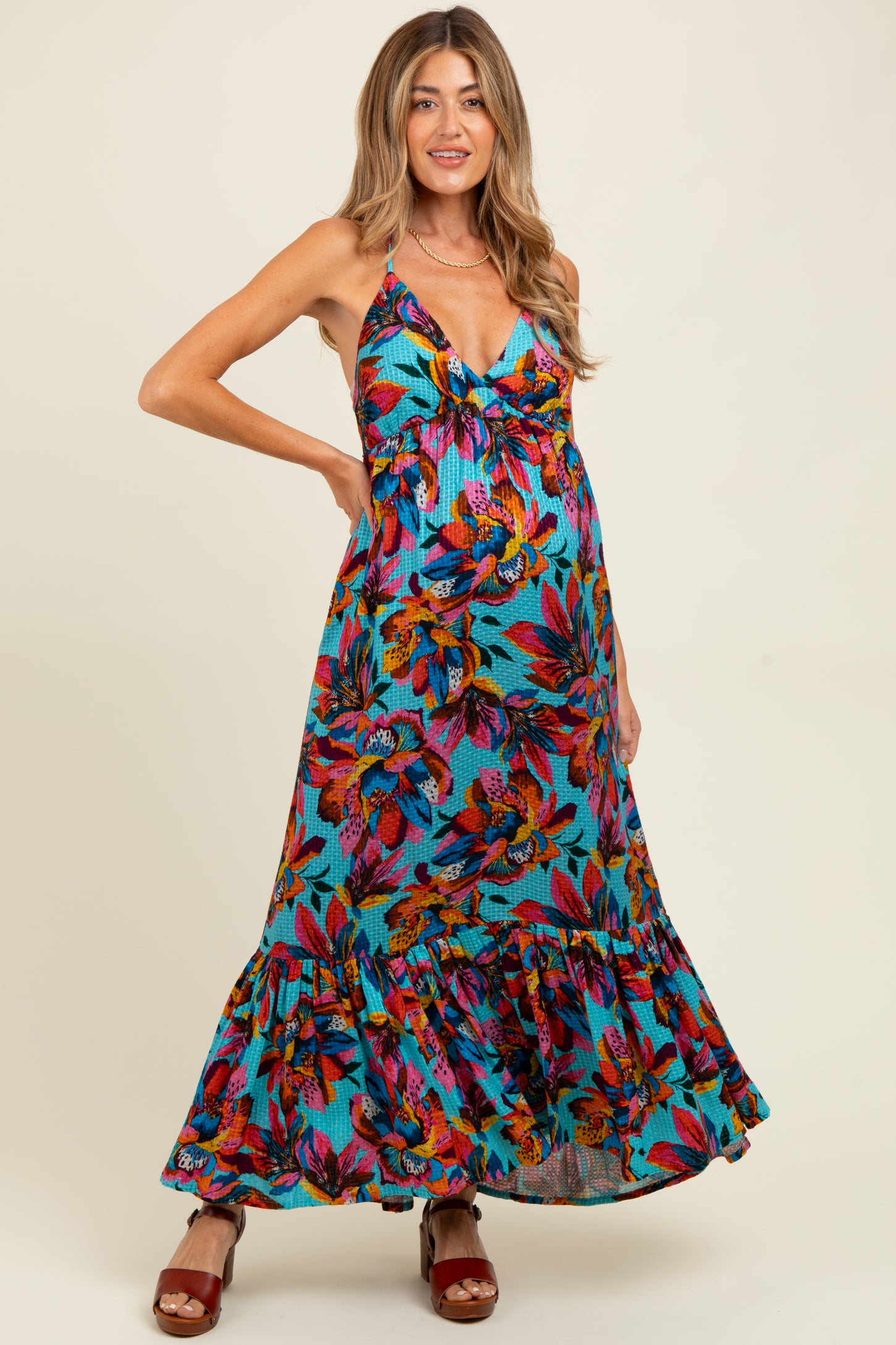 cocktail maternity maxi dress Momyknows Chic Wine Red Tulle Splicing Side Slit Ruched Off Shoulder Cocktail Maternity Maxi Dress, Wine Red / M