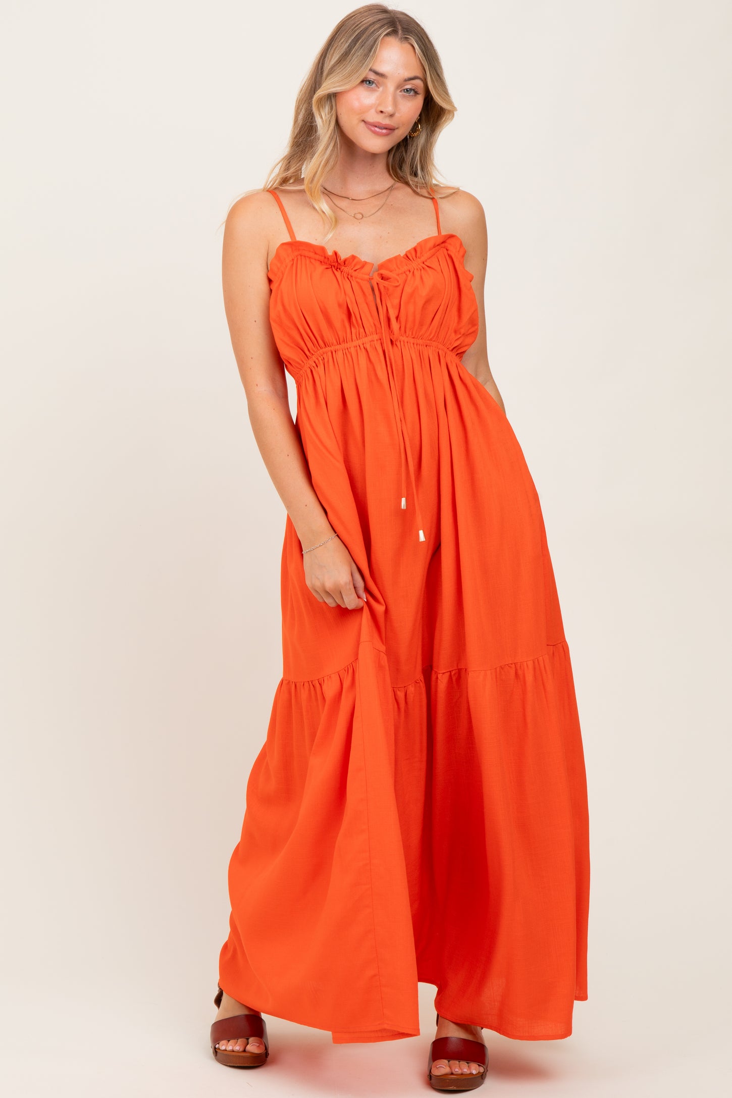 lilly pulitzer long sleeve maxi dress Shealyn 3/4 Sleeve Stretch Cotton Maxi Caftan – The Printed Peach Savannah