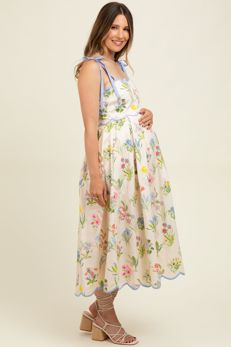 springtime maternity dresses Vedolay Women's Spring Lace Dress, Flowy, Casual, Summer, Long, Beach, Sexy, Shoulder Highlight A-line, XXL Wear with our cropped knitted top to complete the look Strappy Dress with Flower Motifs