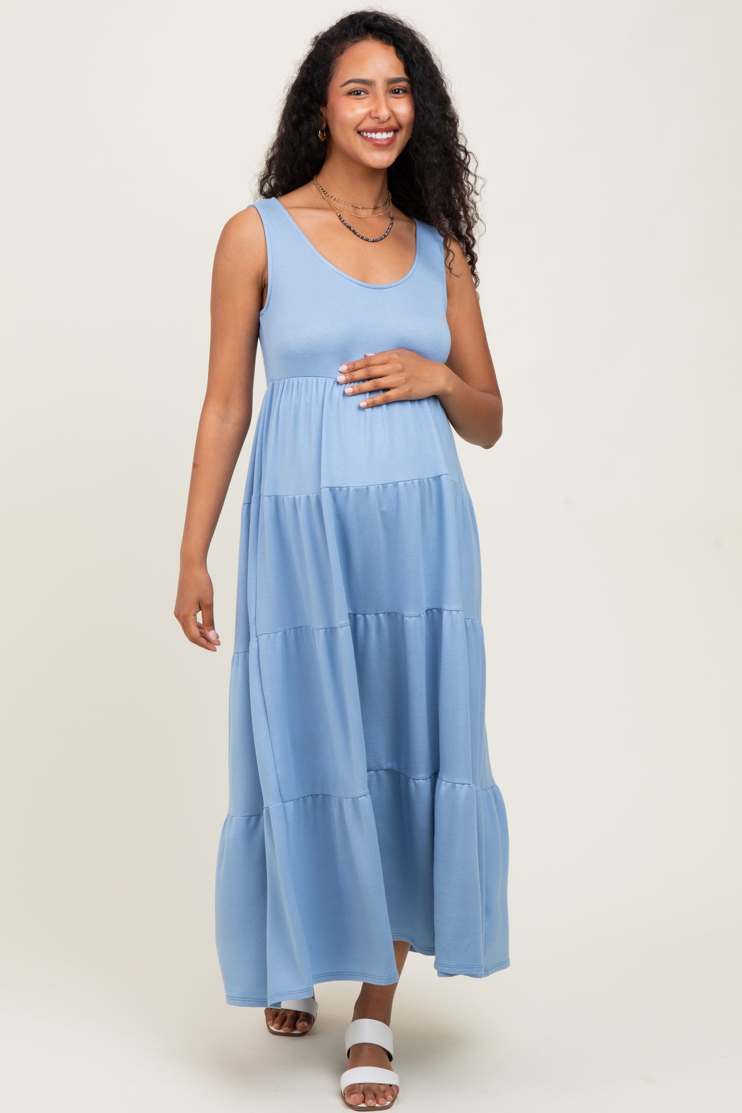 chinese dress ladies Bamboo French Terry Maxi Sneaker Dress — Fawn – Public Mercantile