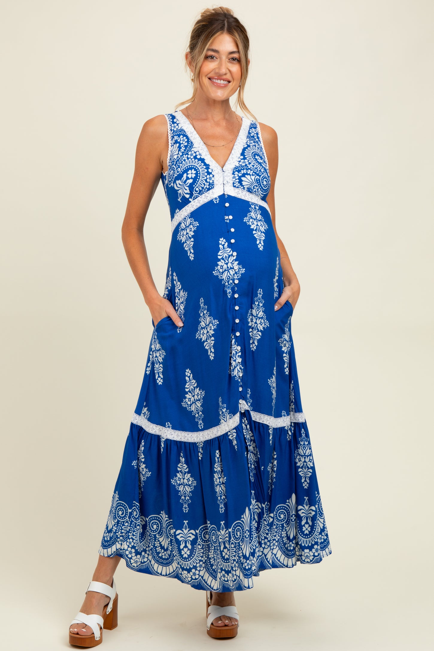 mom maxi dress Holiday Dresses For New Moms