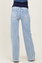 Medium High Rise Wide Leg 90'S Maternity Jeans