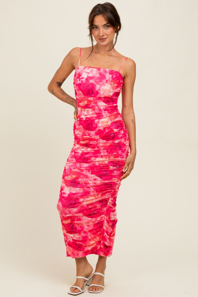 rose ruched dress Wedtrend Women Dusty Rose Mother of the Bride Dress with Jacket A Line Ruched Floral 2 Piece Long Mother of the Groom Dress, Dusty Rose / US20W
