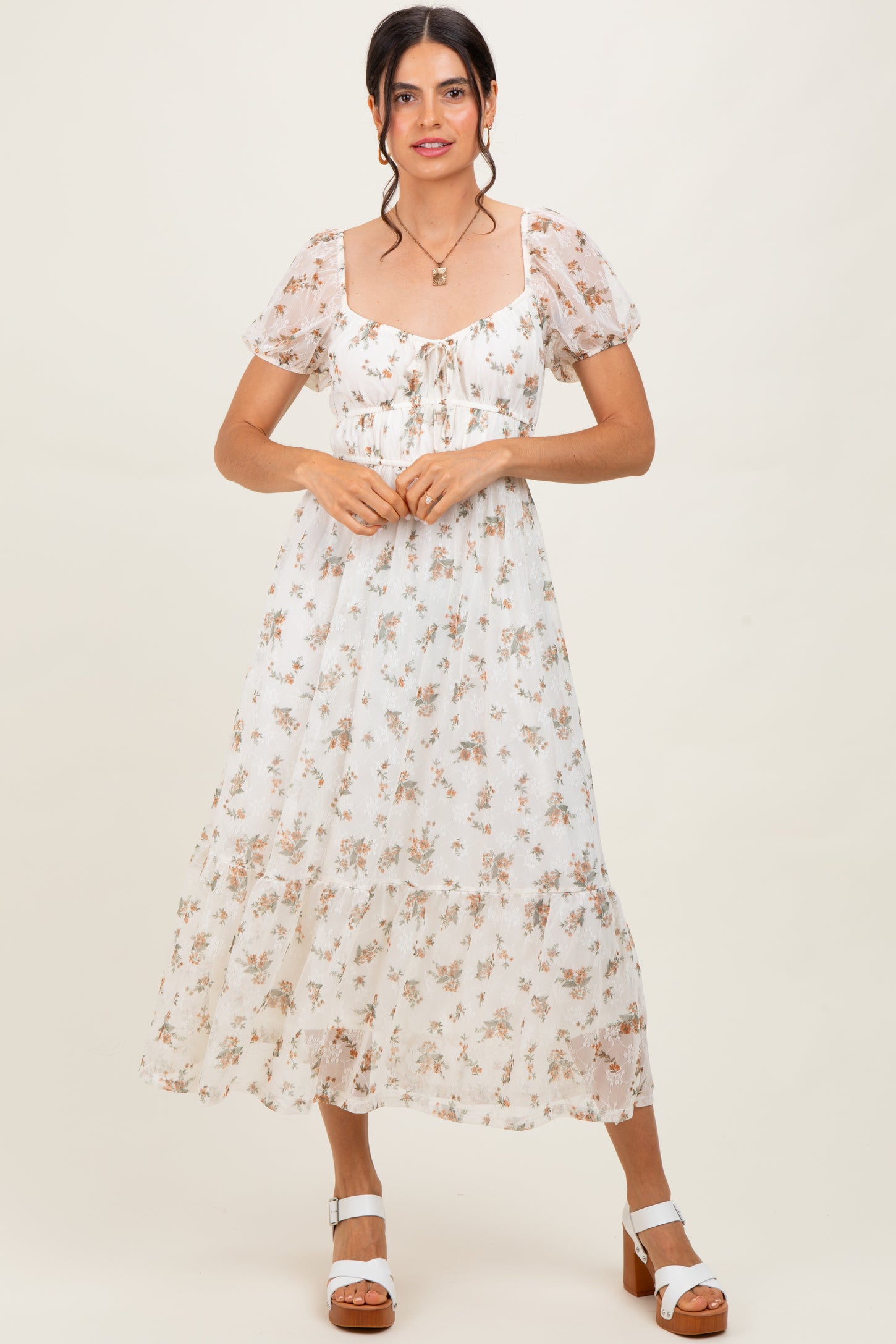plus ditsy floral lace overlay dress PinkBlush Navy Lace Mesh Overlay Plus Maxi Dress
