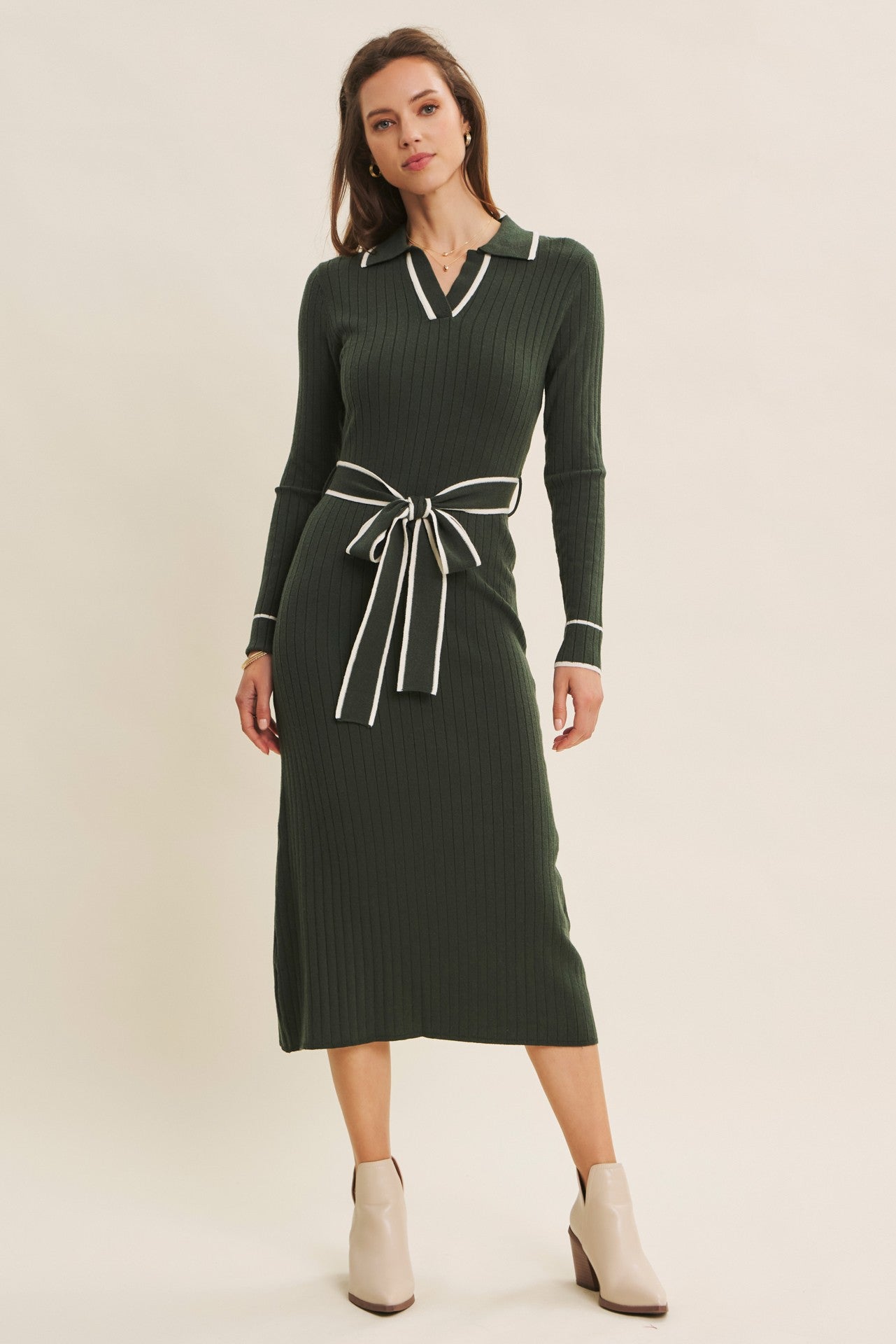 green maternity sweater dress Hunter Soft Stretchy Rib Fitted Midi Pink Georgette Frill Maxi blackandwhite this dress ensures effortless Size:XX