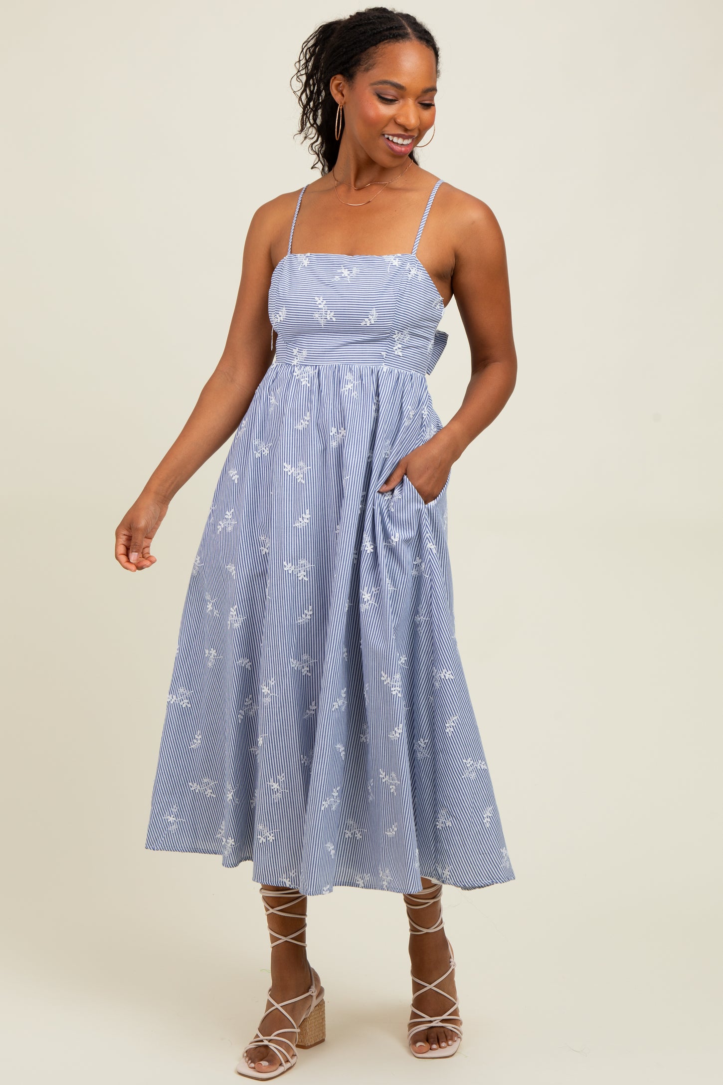 blue midi cut out dress Island Blue Rib Knit Cut Out Maxi Dress