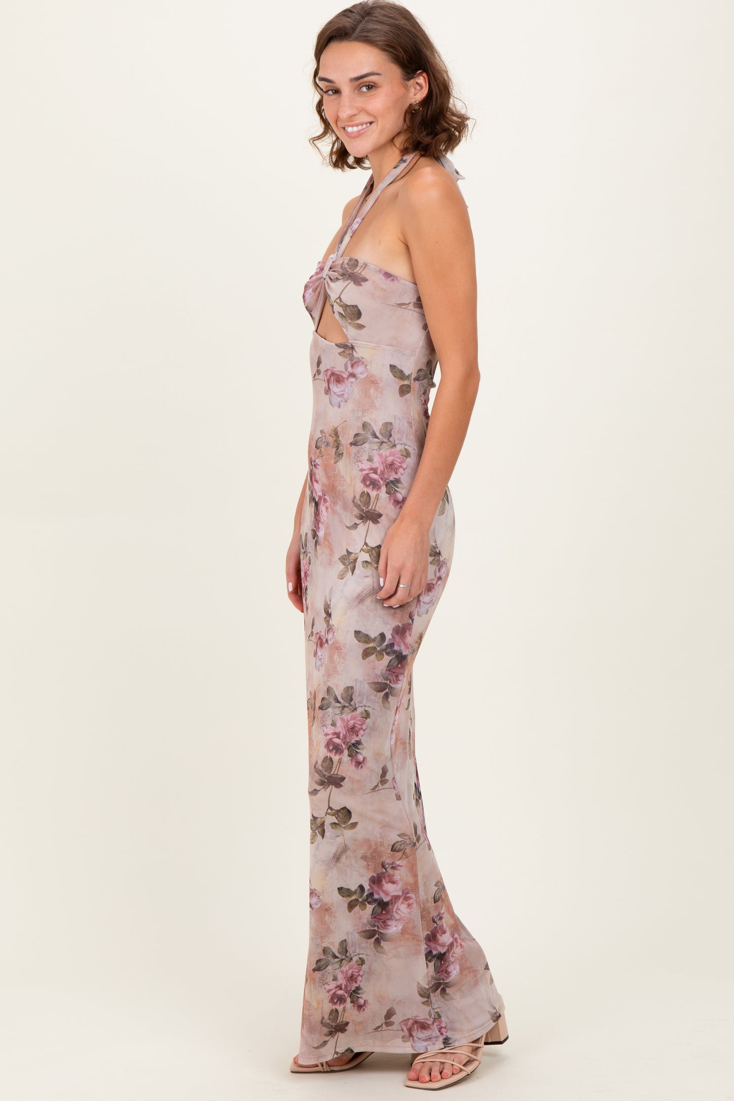 forever 21 maxi dress NWT Floral Womens Small Black Pink Long Sleeve Cottagecore A knit maxi dress featuring a V Forever 21 White Maxi Dress