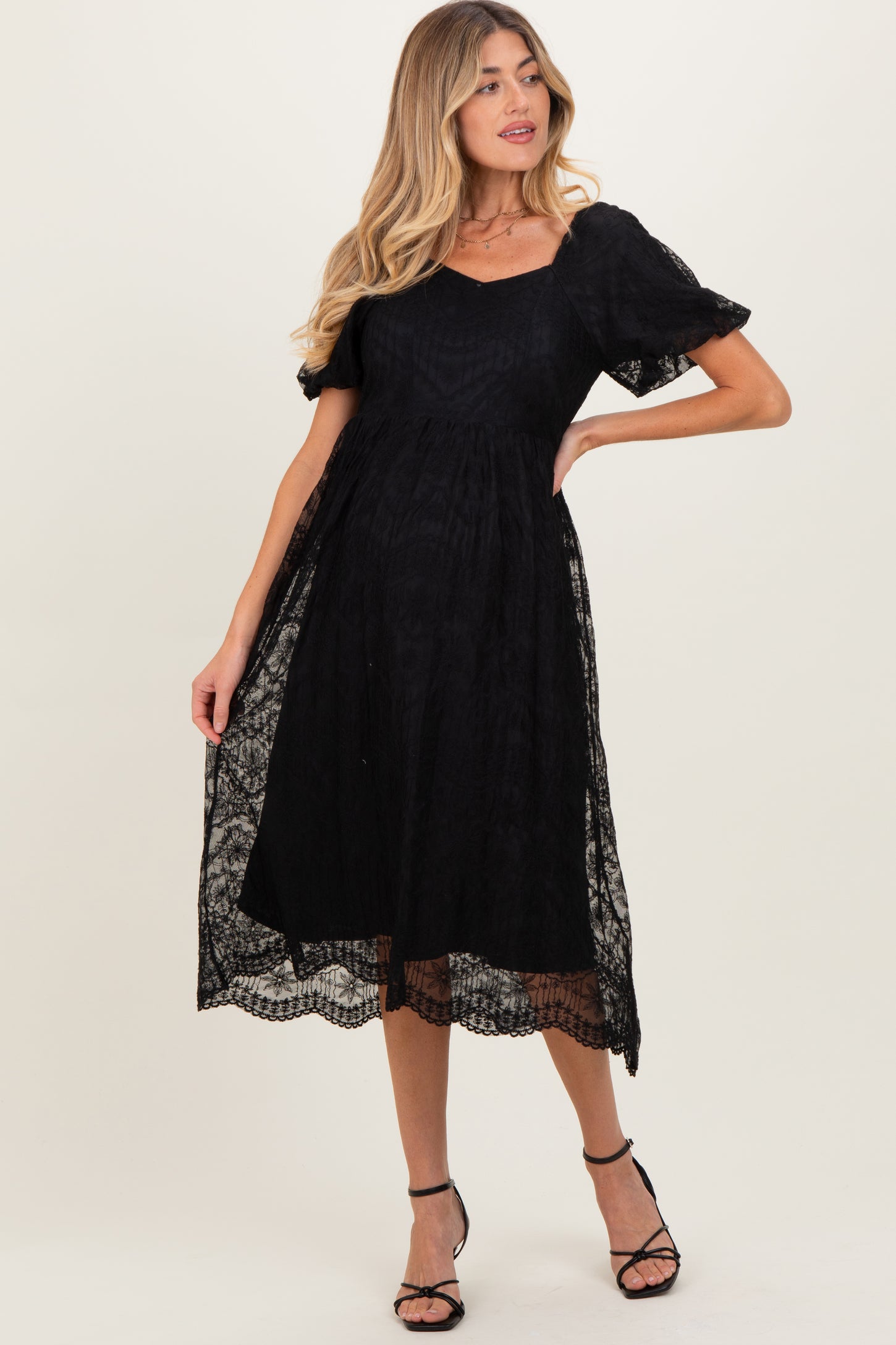 lace sweetheart midi dress Jasmine White Lace Sweetheart Midi Dress