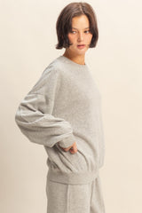 Heather Gray Long Sleeve Sweatshirt