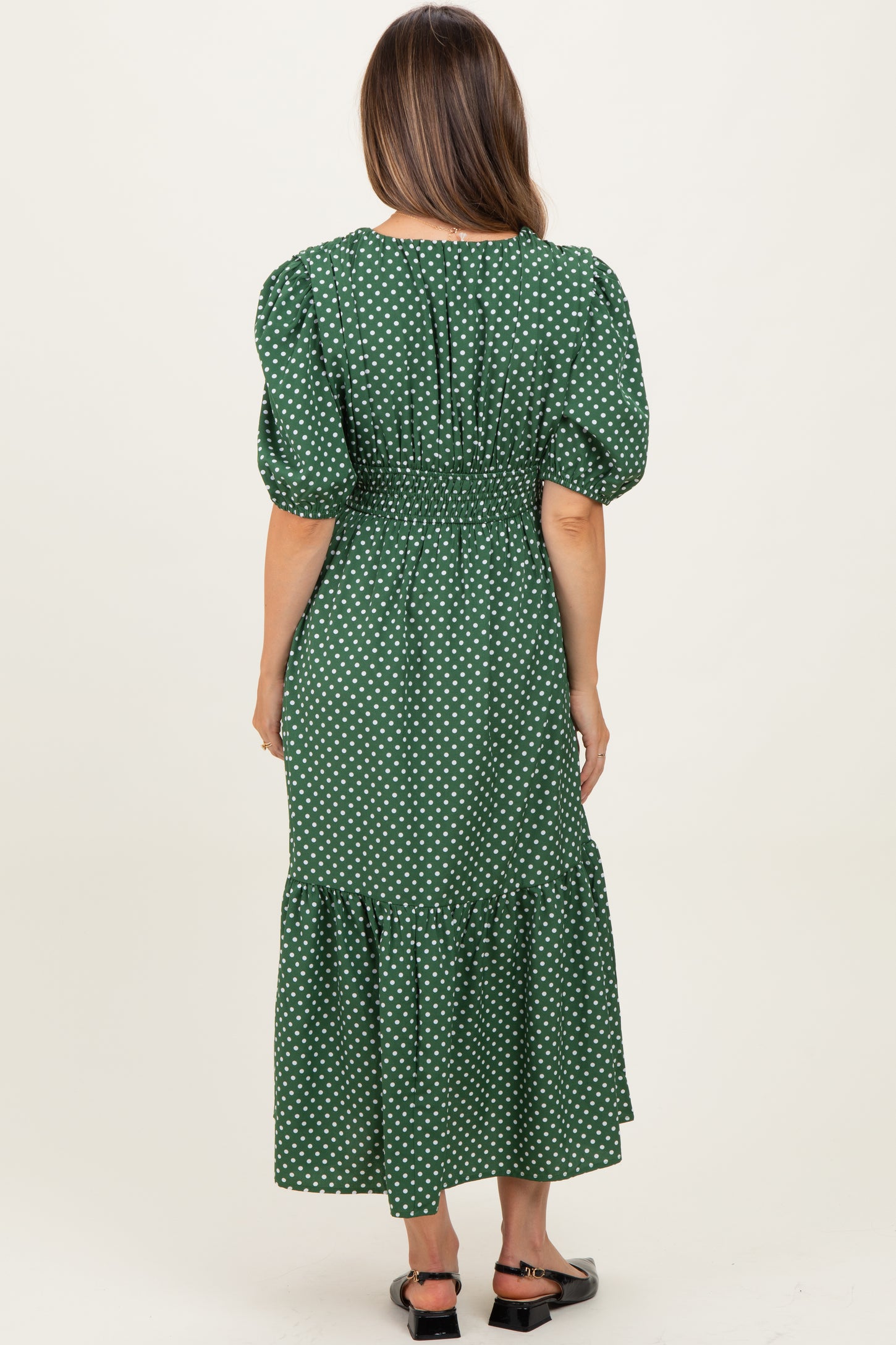 green flowy maternity dress Maweii Plus Size Sage Green Summer Elegant Vacation Dress,Deep V Flowy Cloak Sleeve Formal Maternity Gown,African Moroccan Kaftan Party Juneteenth Outfits