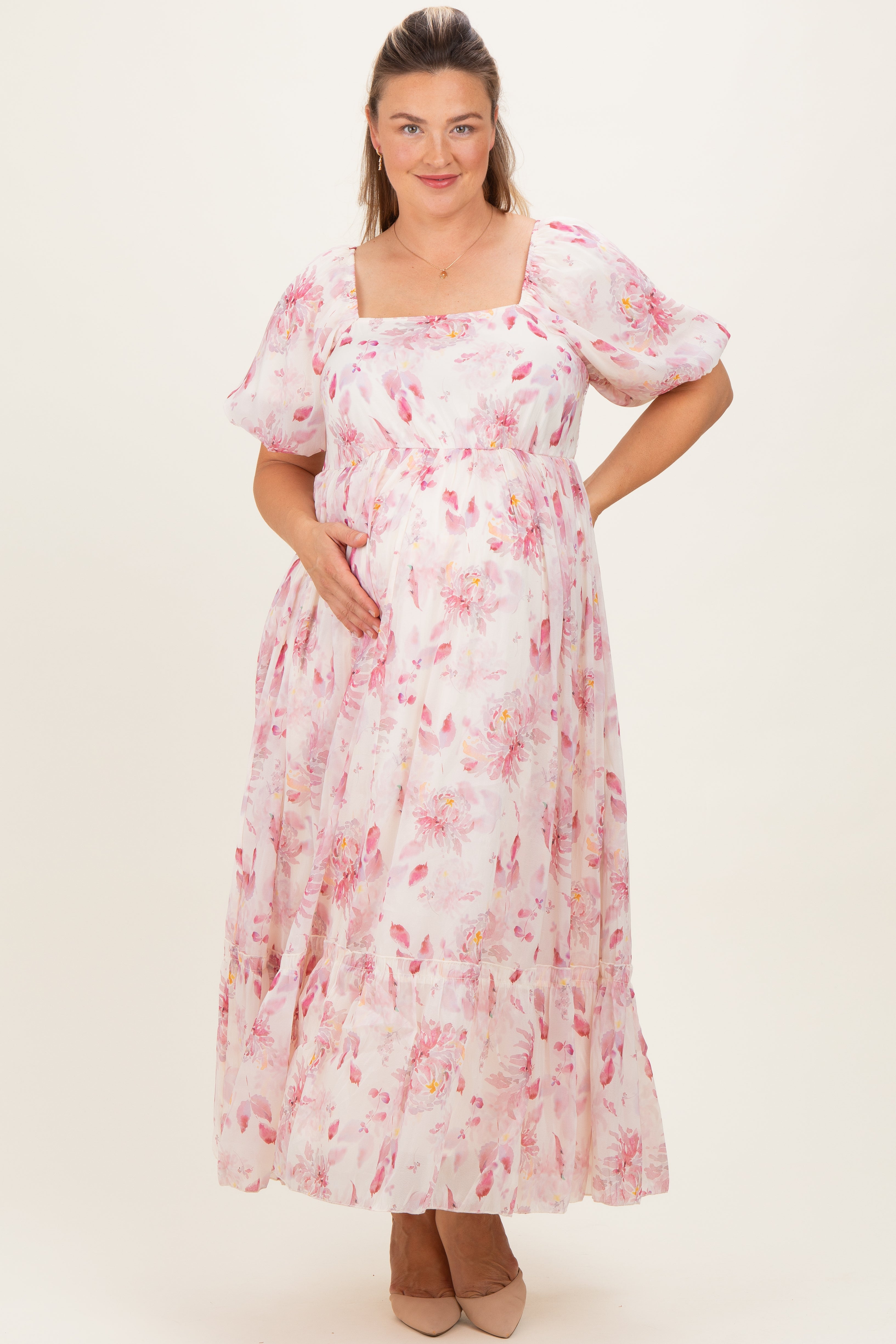 fall maternity dress plus size BUMPSUIT main image 0