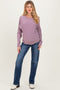 Navy Blue Dark Wash Straight Leg Maternity Jean