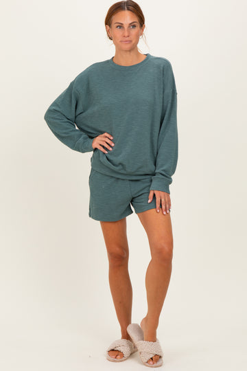 Jade Pullover & Shorts Set