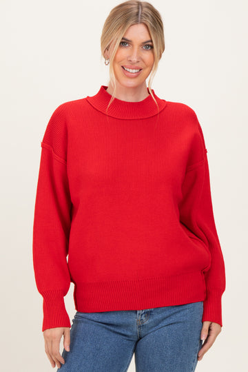 Ruby Wide Neck Drop Shoulder Sweater
