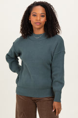 Jade Wide Neck Drop Shoulder Sweater