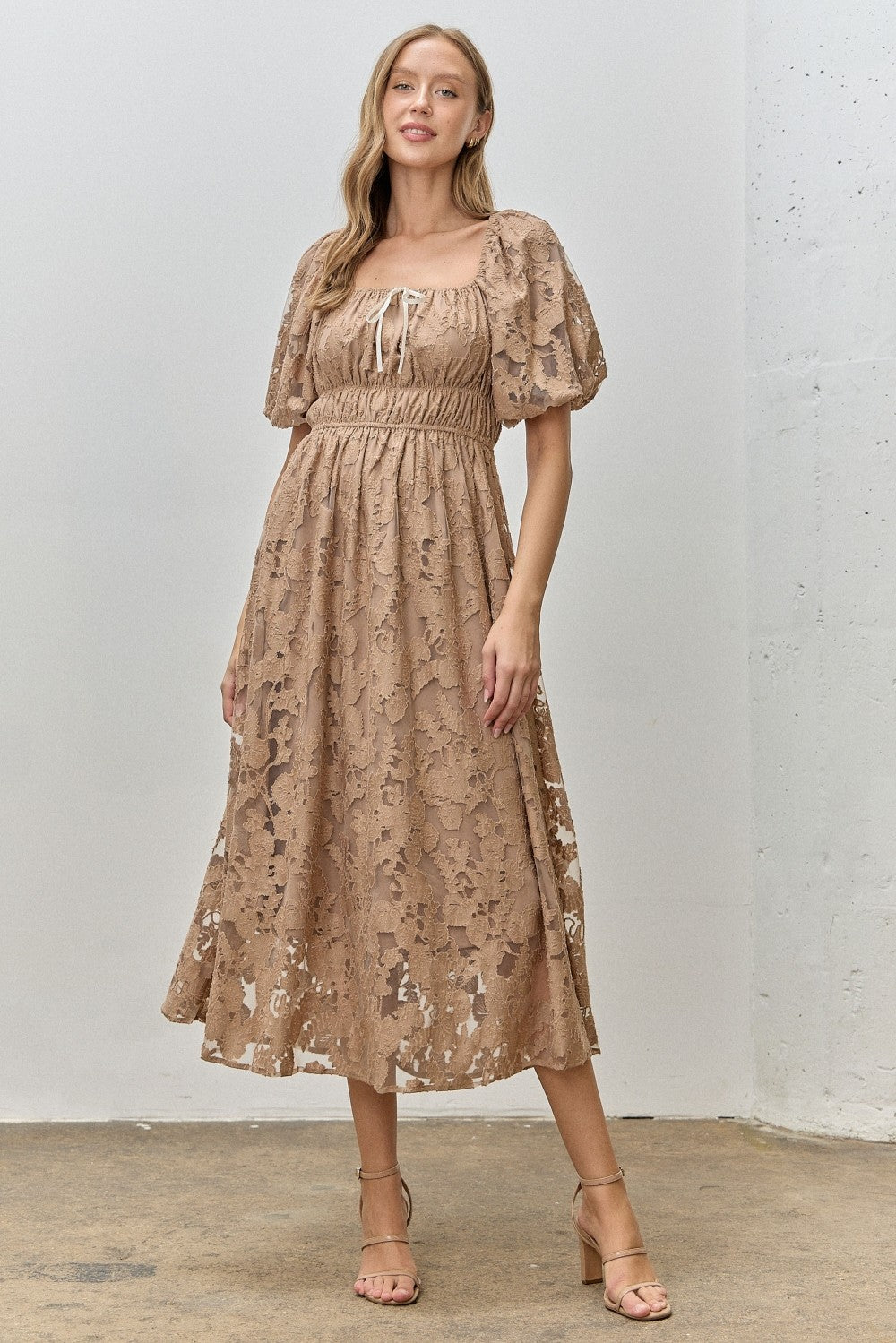 mocha lace dress Mocha Lace Dress SY+KA