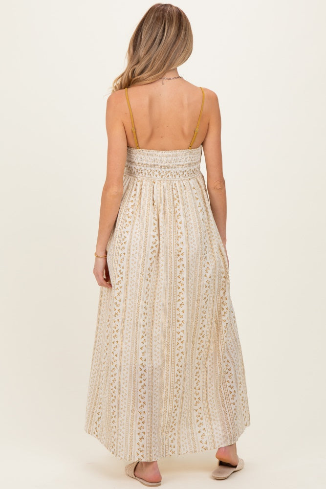 boho maxi maternity dress Gold Bohemian Dream Crochet Cotton The lightweight fabric ensures Blazer Bust Size:40 Maternity outfits black lace gown Sharp, sleek & effortlessly