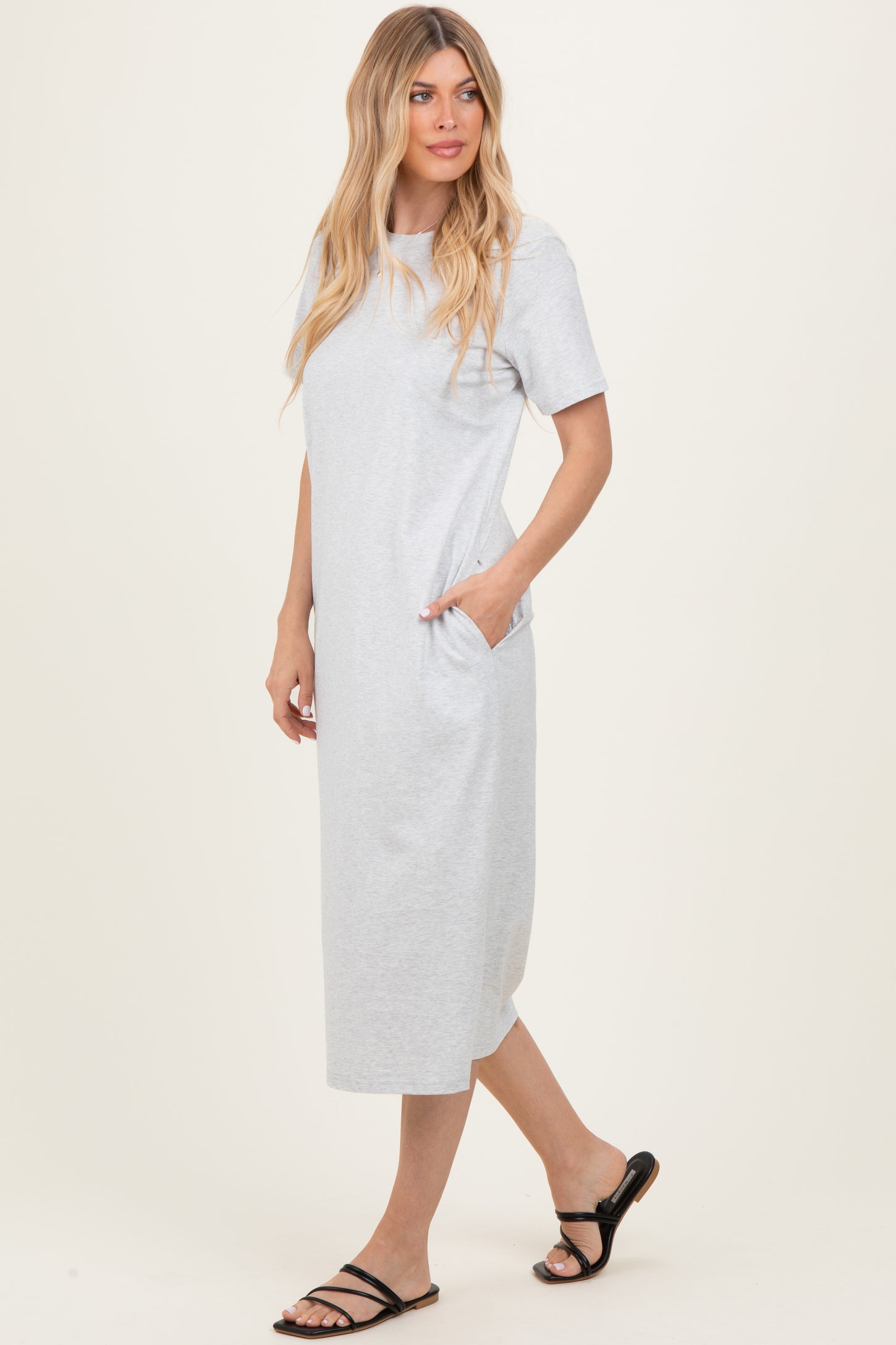 cotton t shirt midi dress Inga T-Shirt Midi Dress