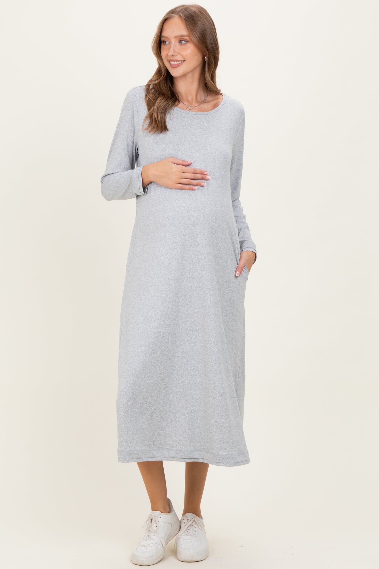 basic grey dress Jessica Dress