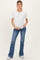 Blue Vintage Wash Bootcut Maternity Jeans