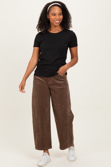 Black Basic Short Sleeve Tee