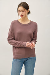 Cocoa Classic Crew Neck Maternity Sweater