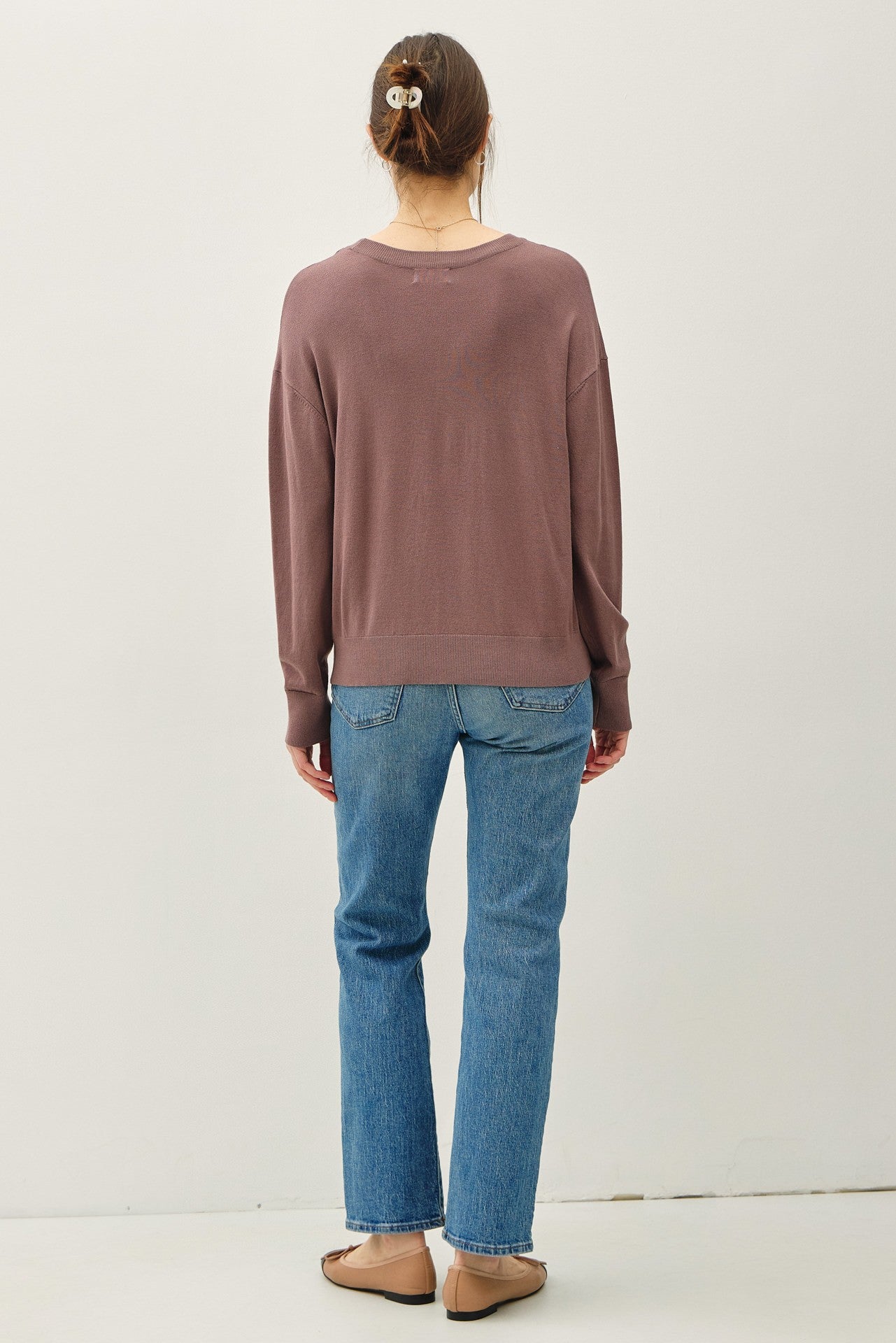 Cocoa Classic Crew Neck Sweater