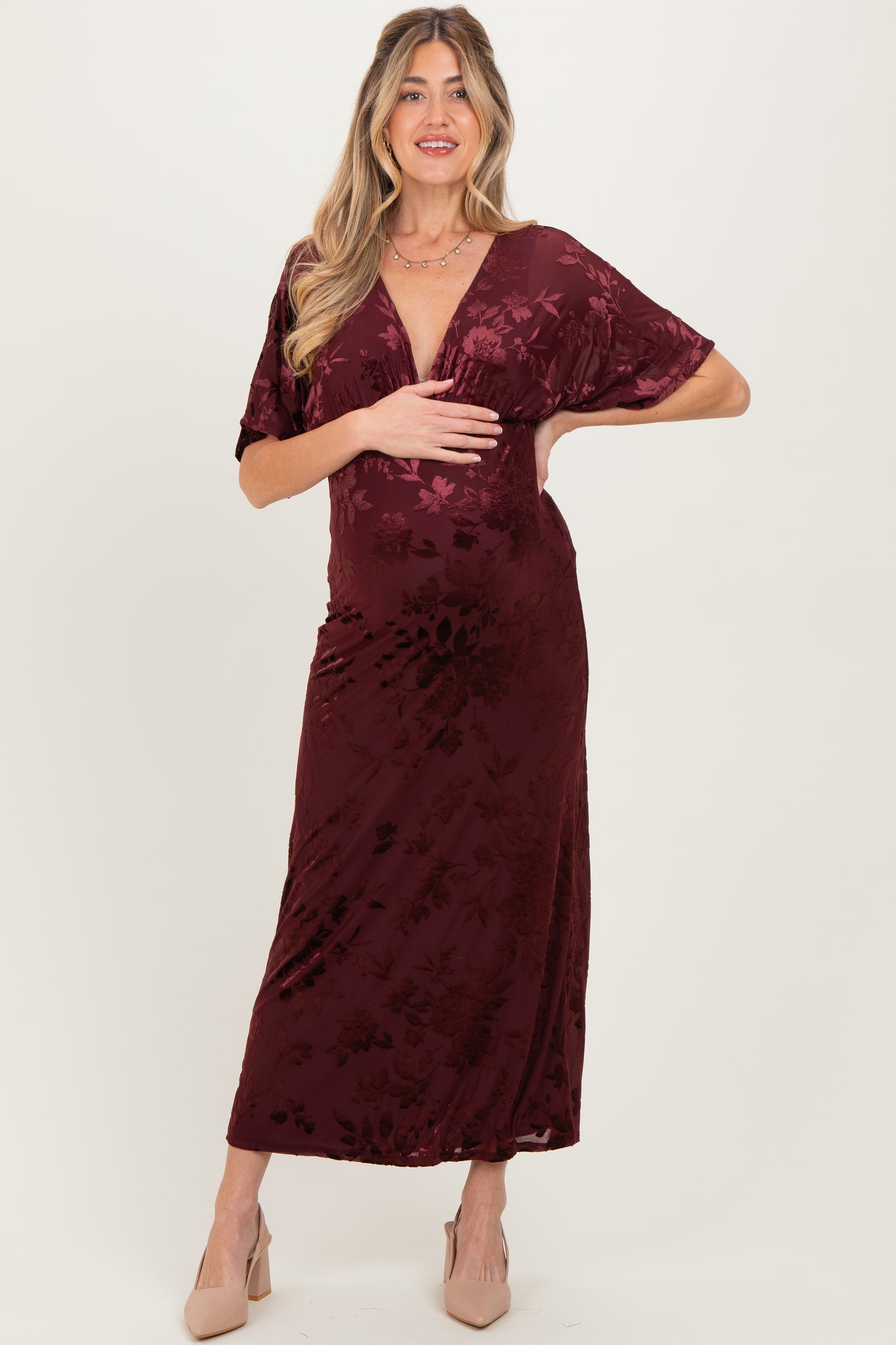 Burgundy Velvet Floral Wrap Dress NWT Lavender Brown Colorful Floral Print Short Velvet Mini Wrap Burgundy Velvet Floral Wrap Dress NWT Lavender Brown Colorful Floral Print Short Velvet Mini Wrap