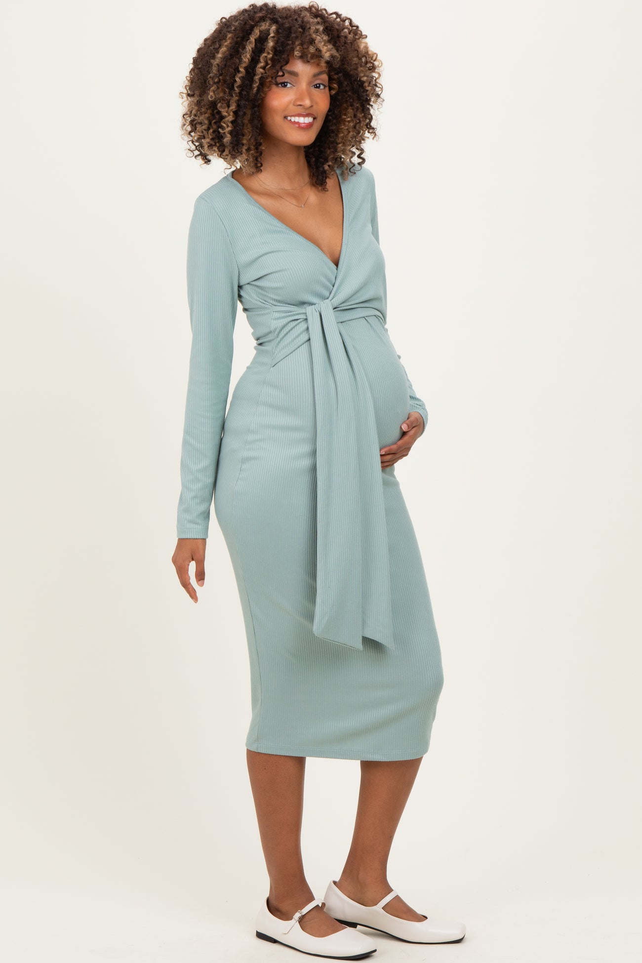 maternity wrap dress Melanee Red Floral Dress- DM Exclusive - Nursing Friendly Dress is double lined to prevent sheerness Classic Maternity Wrap Feeding Dress