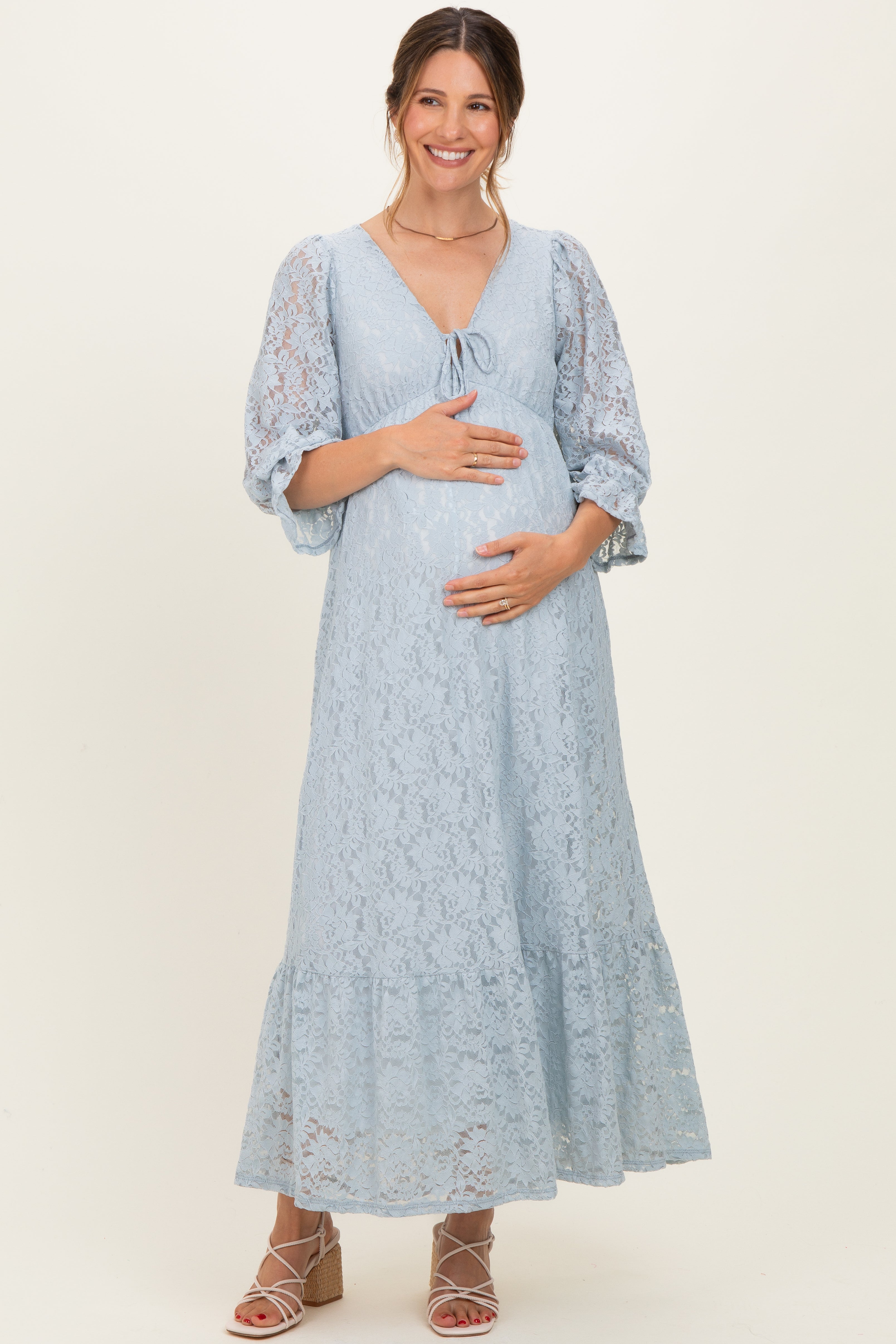 sachin and babi light blue dress Horton Lane main image 1