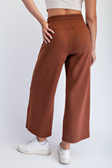 Chestnut Ankle Wide Leg Lounge Pants