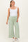 Pistachio Ankle Wide Leg Maternity Lounge Pants