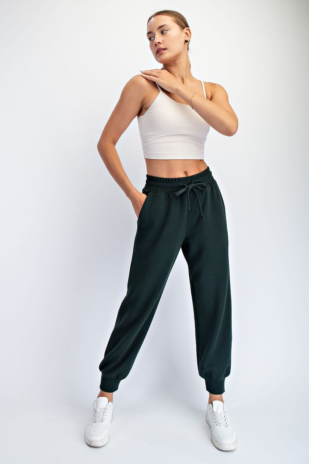 Forest Green Jogger Pants