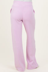 Light Pink Stripe Detail Maternity Lounge Pants